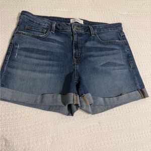 Level 99 Indigo Denim Shorts